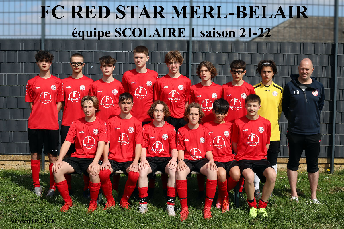 équipe SCOLAIRE 1 saison 2021 - 2022