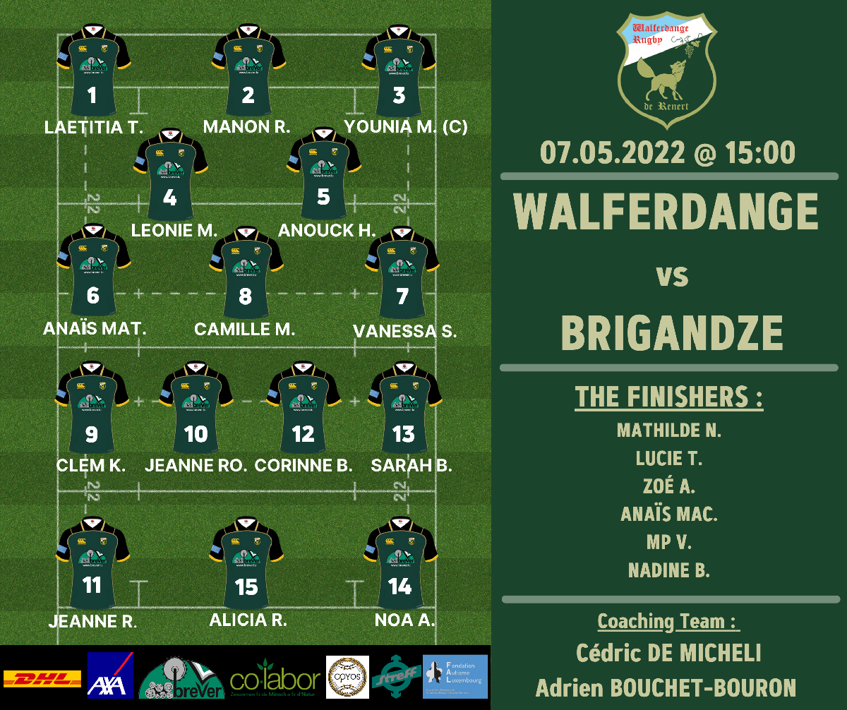 Walferdange vs Brigandze Walferdange vs Brigandze