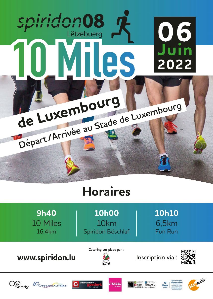 Dernières nouvelles 10 Miles de Luxembourg