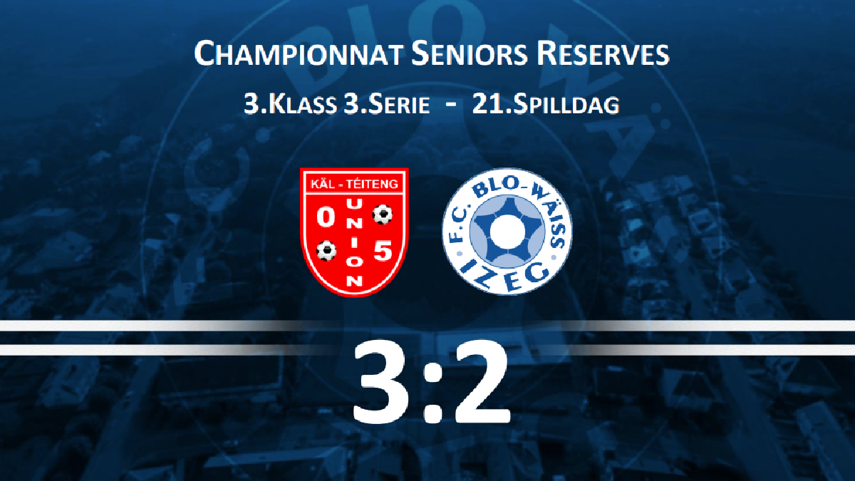 SENIORS RESERVES - KNAPP NIDDERLAG ZU KÄL SENIORS RESERVES - KNAPP NIDDERLAG ZU KÄL