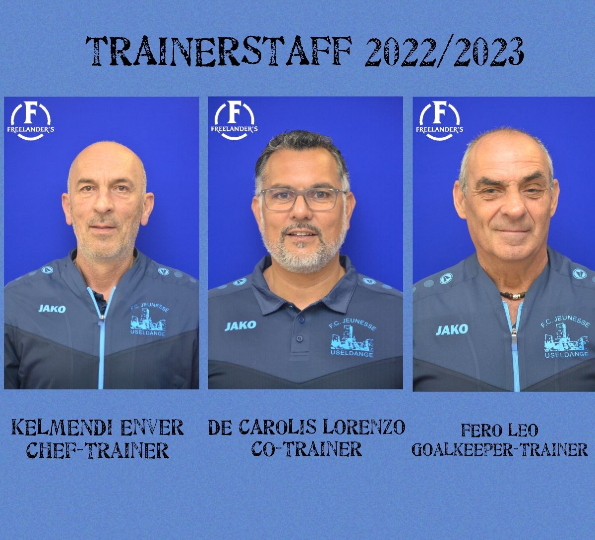 Trainerstaff 2022/2023 Trainerstaff 2022/2023
