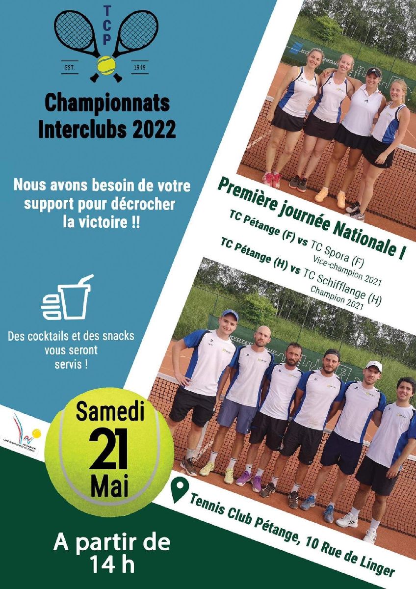 Interclubs - 21 Mai Interclubs - 21 Mai