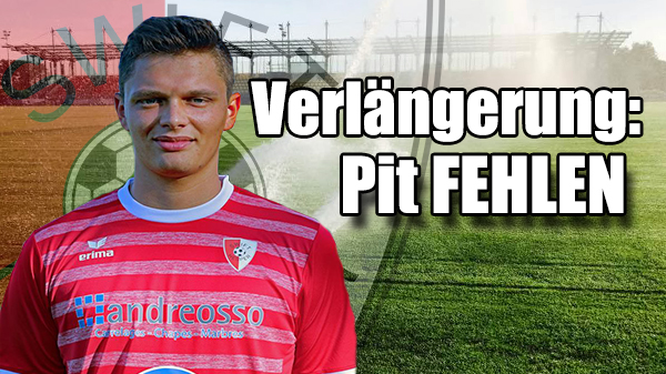 Vertragsverlängerung: Pit Fehlen Vertragsverlängerung: Pit Fehlen