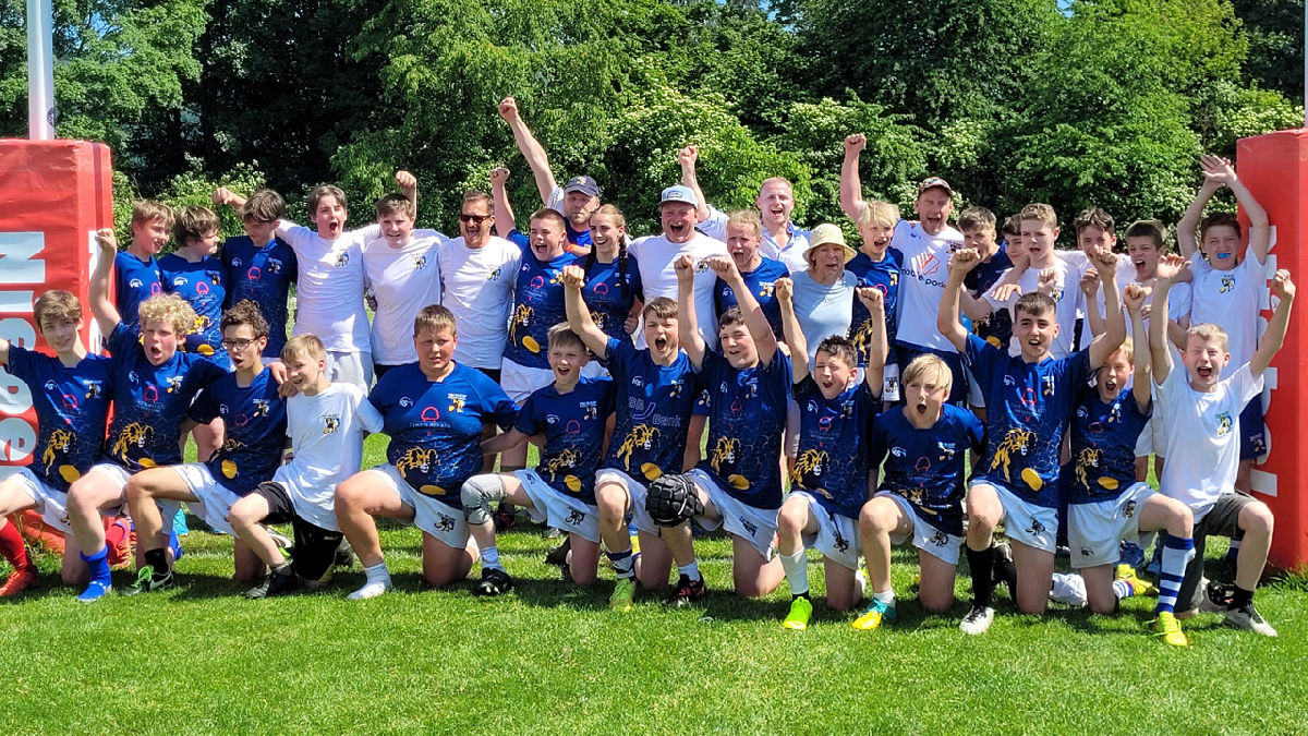 Deutscher U14-Titel im 15er-Rugby an Handschuhsheim/Karlsruhe