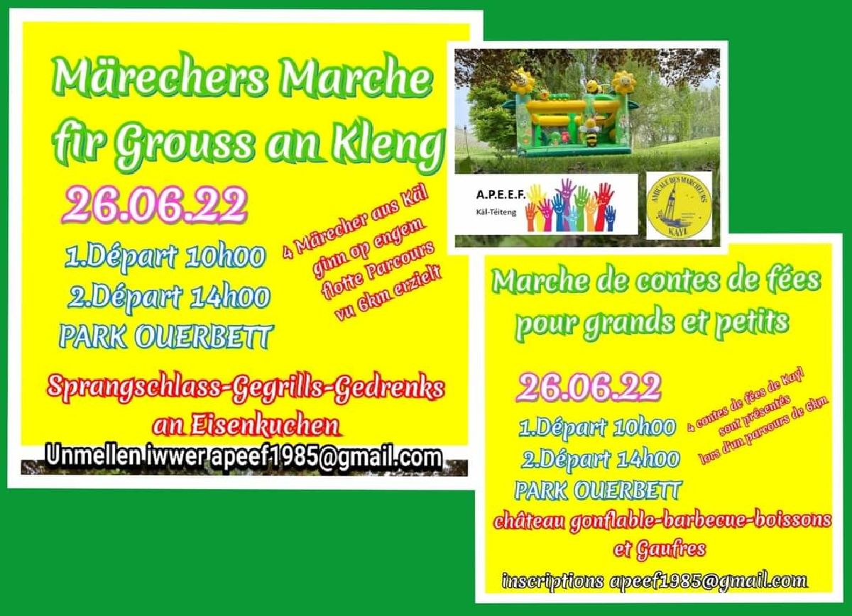 A.P.E.E.F invitéiert op Märechers Marche A.P.E.E.F invitéiert op Märechers Marche