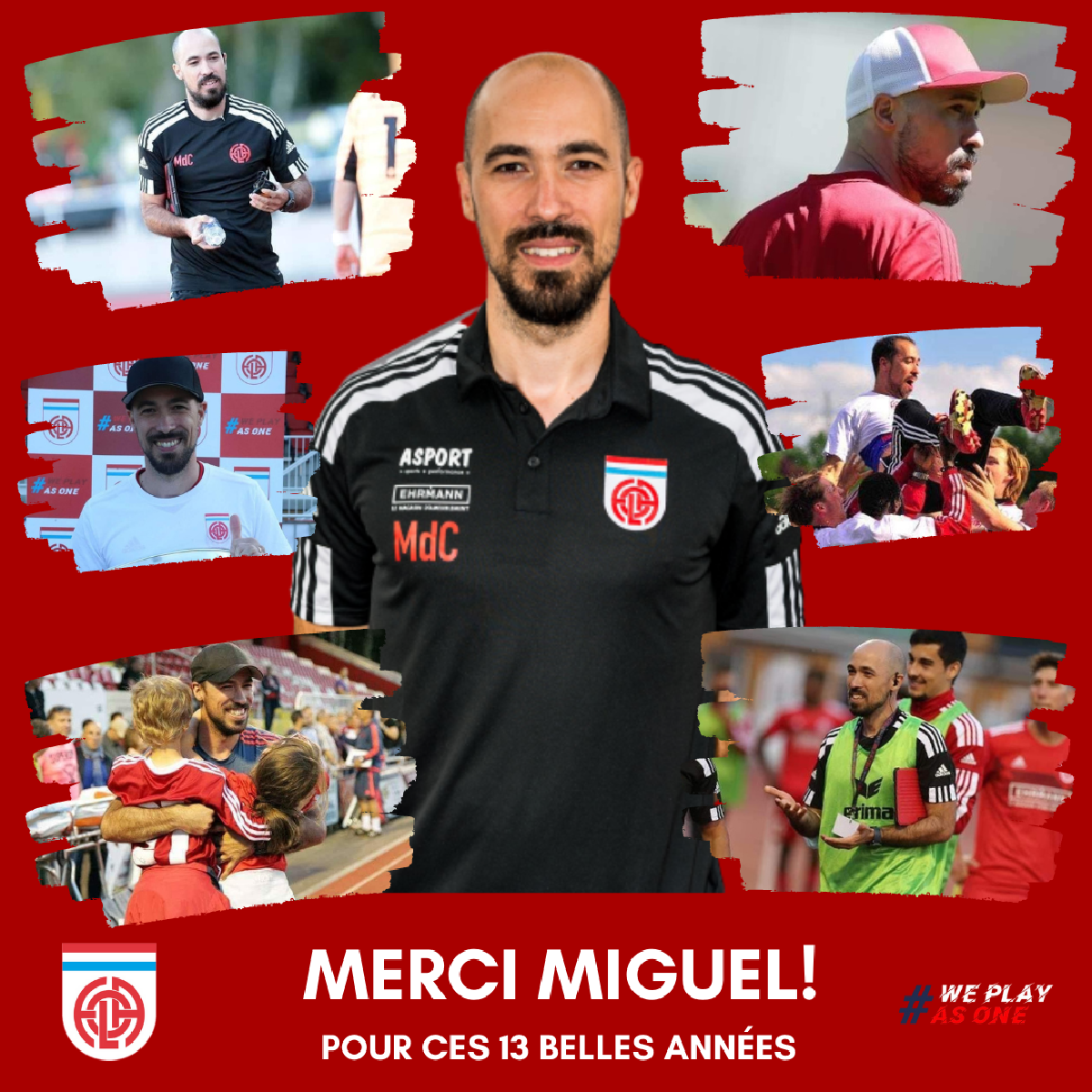Miguel Da Costa quitte le Fola après 13 années Miguel Da Costa quitte le Fola après 13 années
