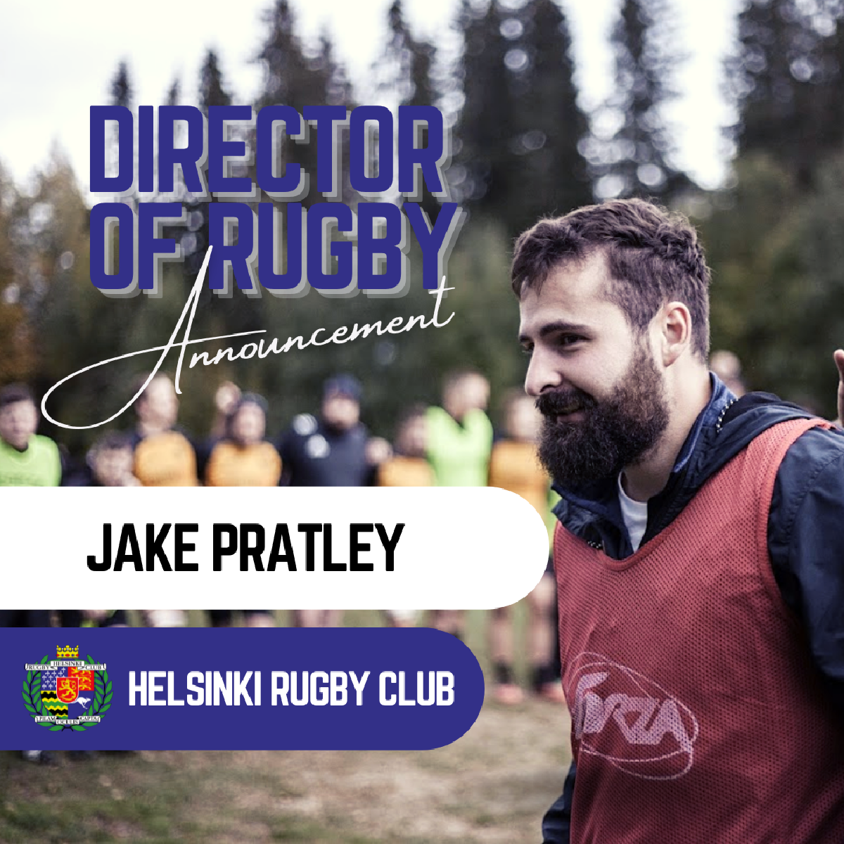 Helsinki Rugby Club names Jake Pratley as its Director of Rugby