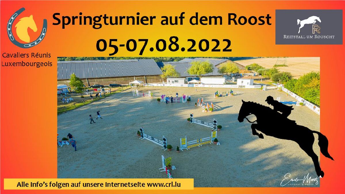 Ausschreibung - Springturnier Roost August 2022