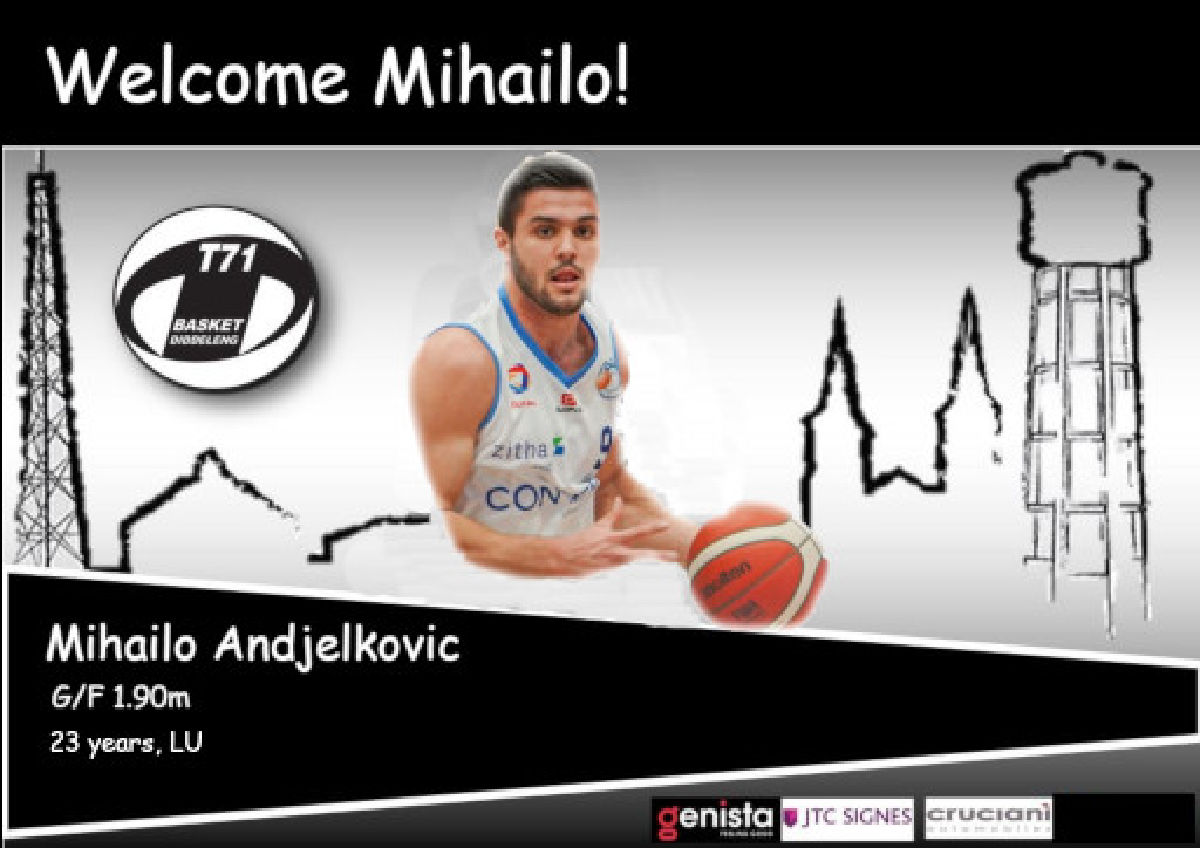 Mihailo Andjelkovic joins T71