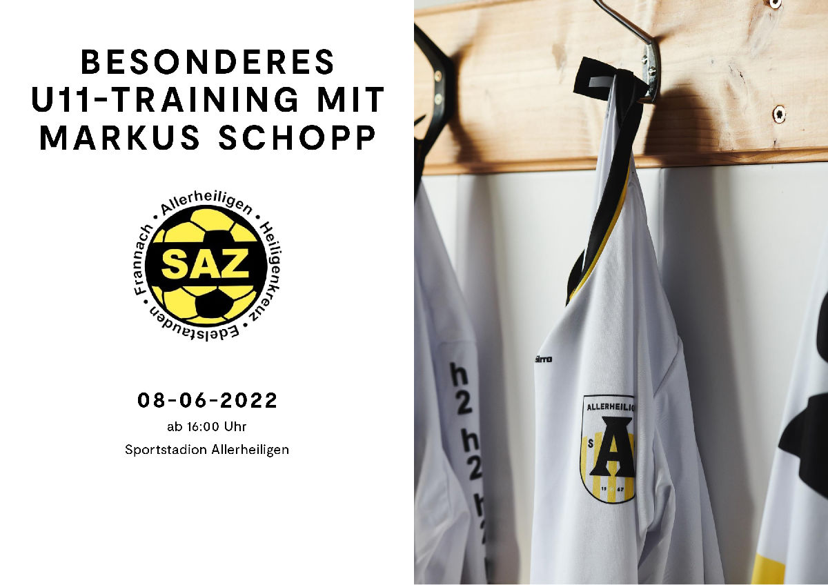 U11-Training mit Markus Schopp U11-Training mit Markus Schopp