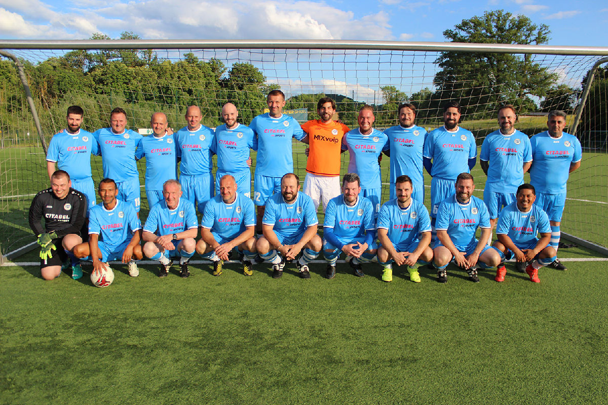Eis Veteranen a voller Montur