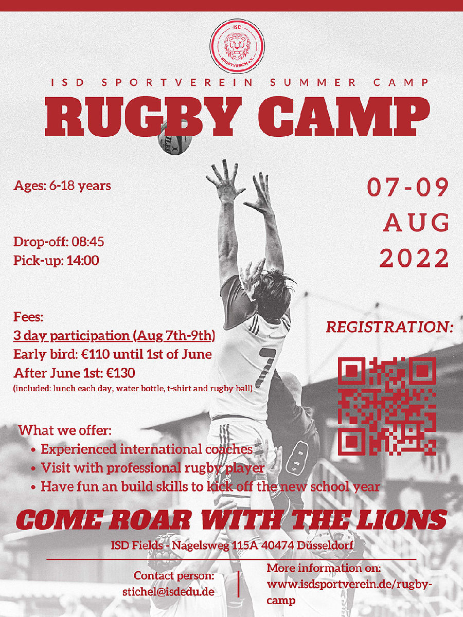 Rugby Camp beim ISD