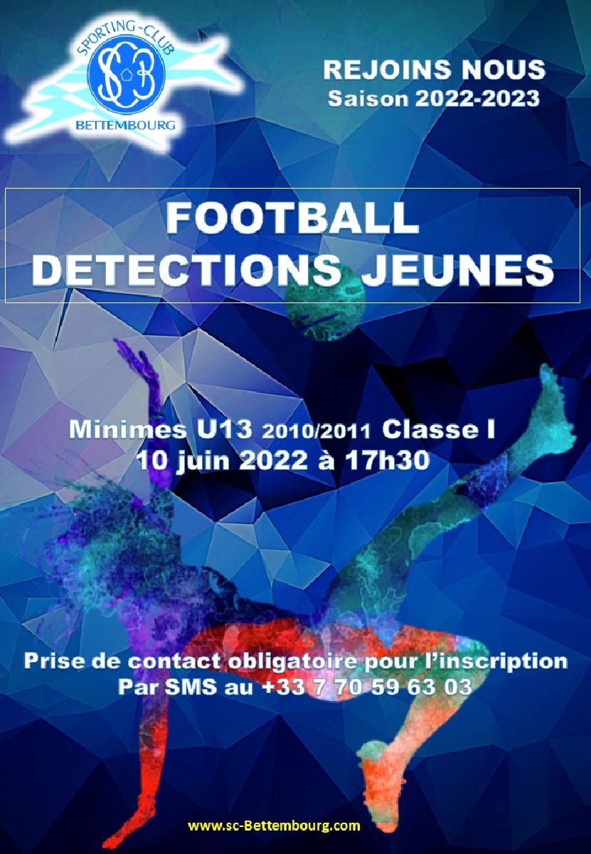 Détection Jeunes Détection Jeunes
