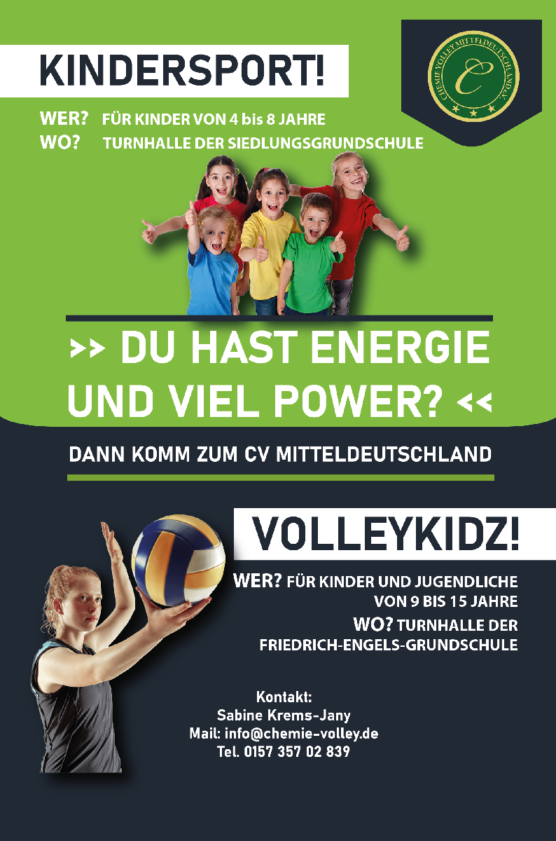 +++Kindersport und Volleyball beim CV Mitteldeutschland+++