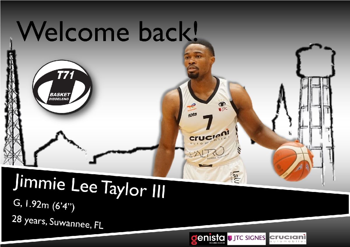 T71 extends contract with Jimmie Taylor.