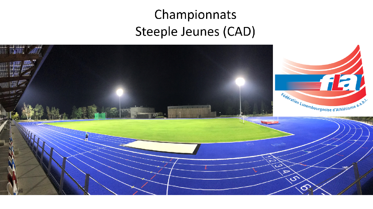Championnats Nationaux Steeple Jeunes (CAD) - 18/06/2022