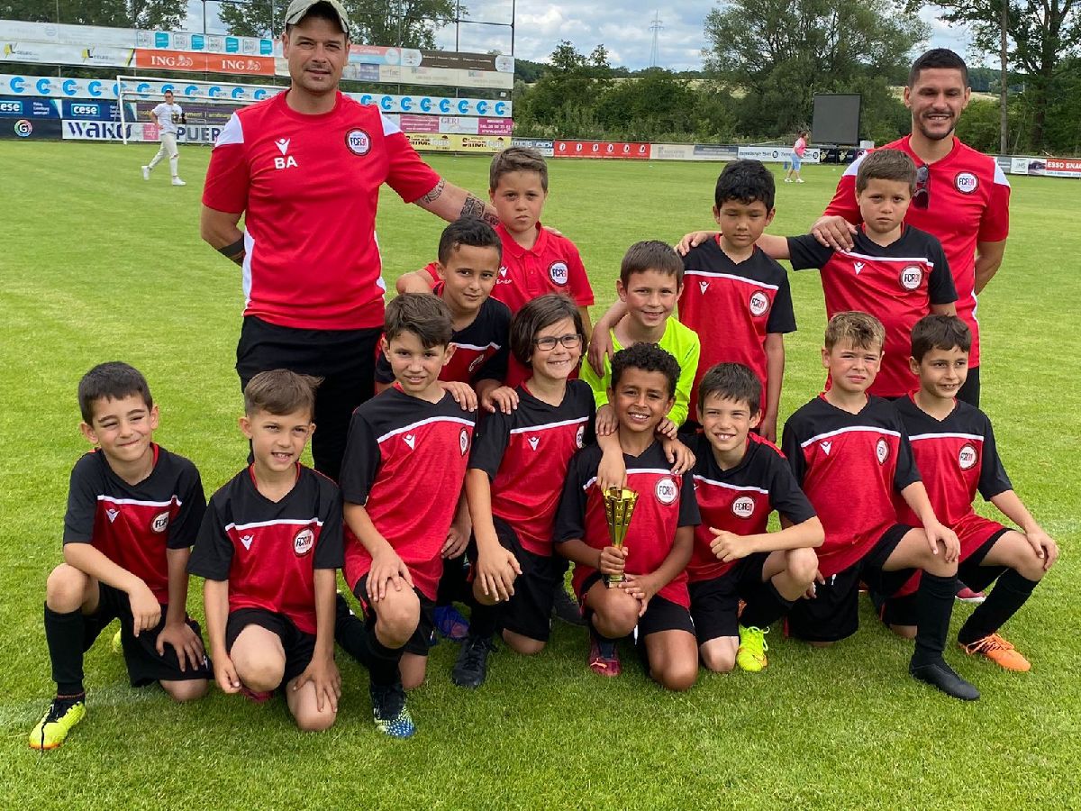 4ème place de nos U9 au tournoi à Niderkorn