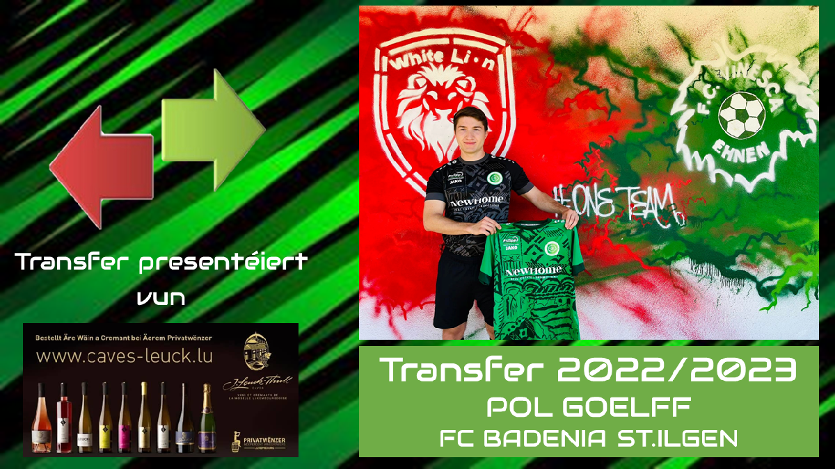 Transfer News: Pol Goelff Transfer News: Pol Goelff