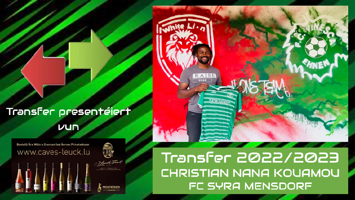 Transfer News: Christian Nana Kouamou Transfer News: Christian Nana Kouamou