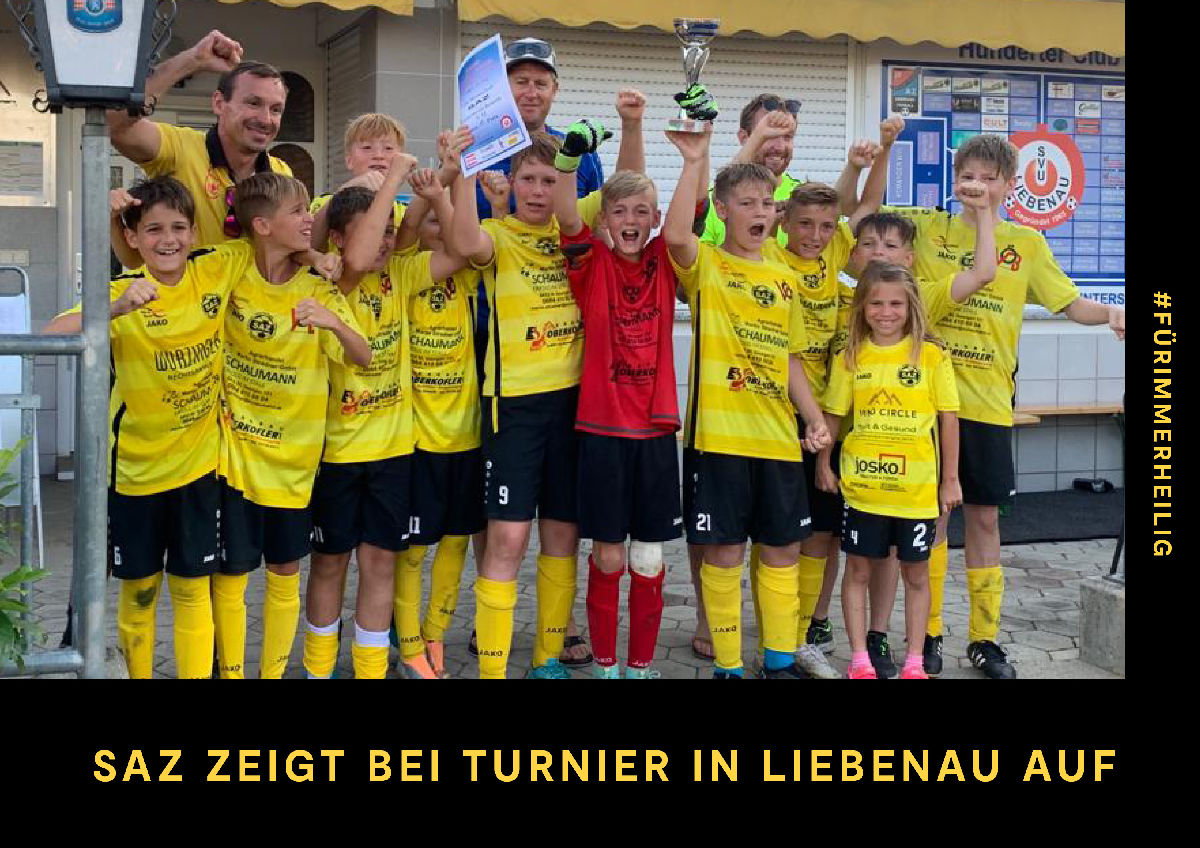 U12 mit Turniersieg, U8 und U9 mit starker Leistung U12 mit Turniersieg, U8 und U9 mit starker Leistung