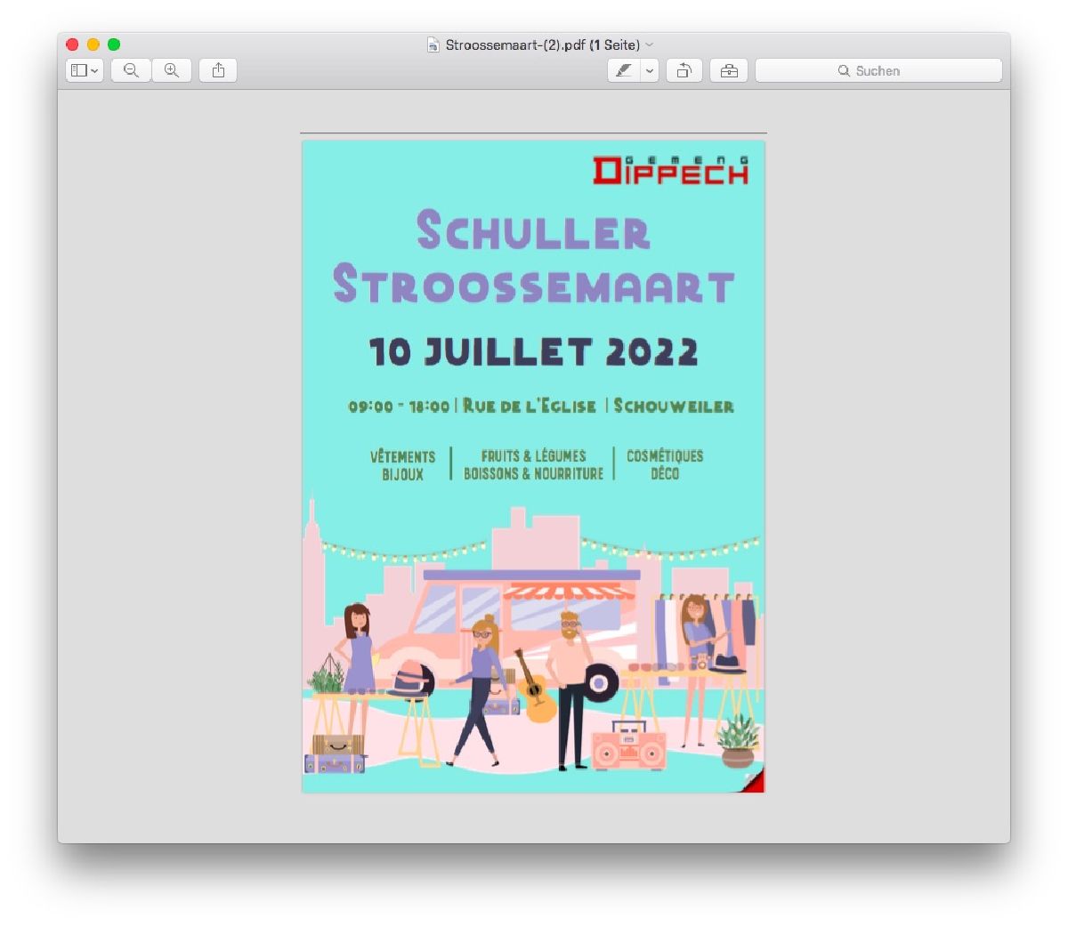 Stroossemaart 2022