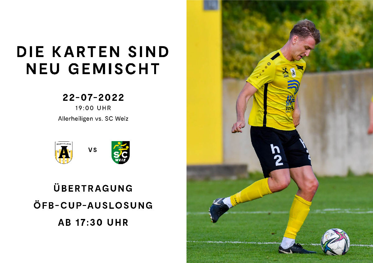 Pause vorüber, Steirerderby zum Auftakt Pause vorüber, Steirerderby zum Auftakt