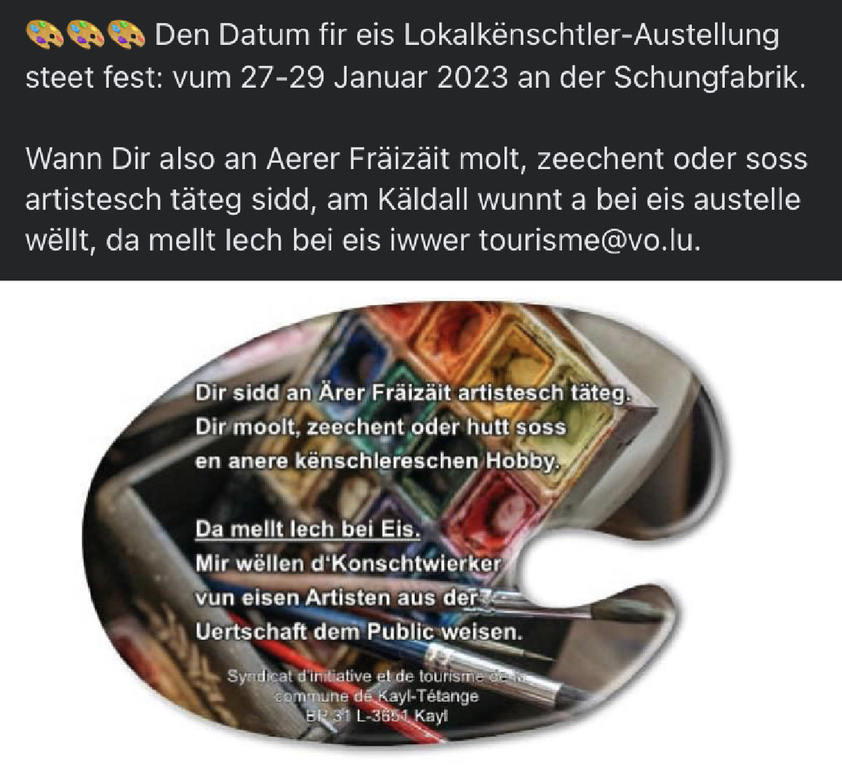 Lokal-Kënschtler-Ausstellung