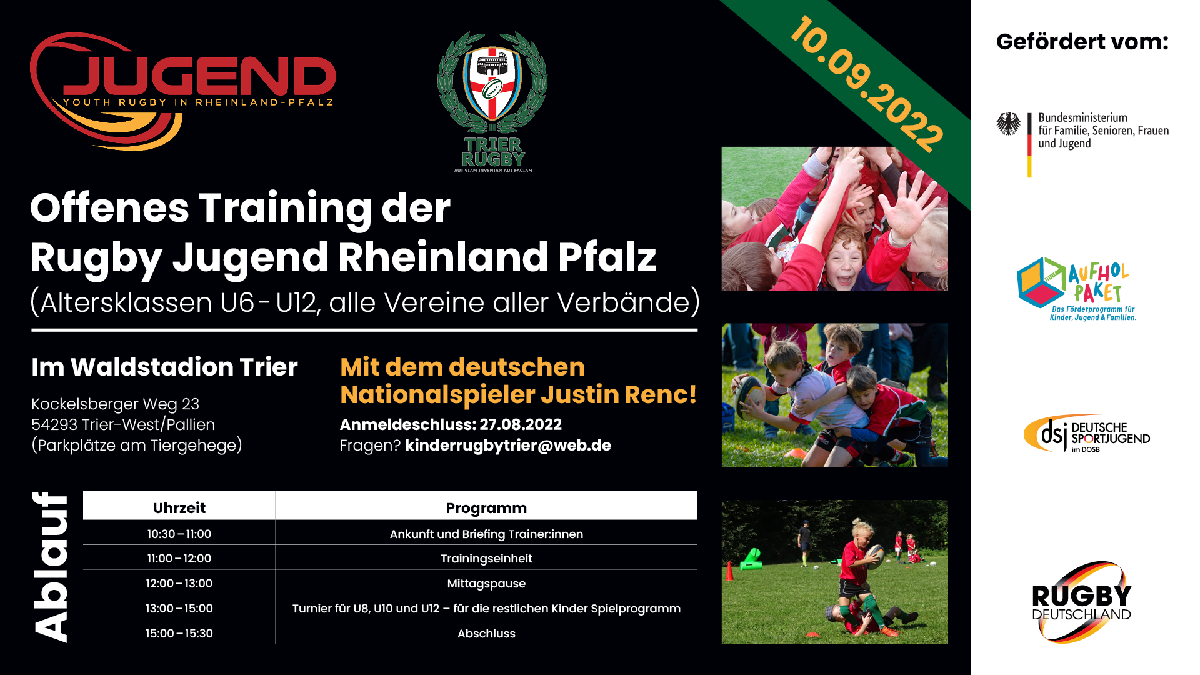 Offenes Jugendtraining in Trier