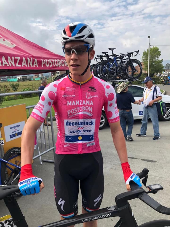 Bob Jungels - Neie Leader vum Biergpreis am Tour of Columbia Bob Jungels - Neie Leader vum Biergpreis am Tour of Columbia