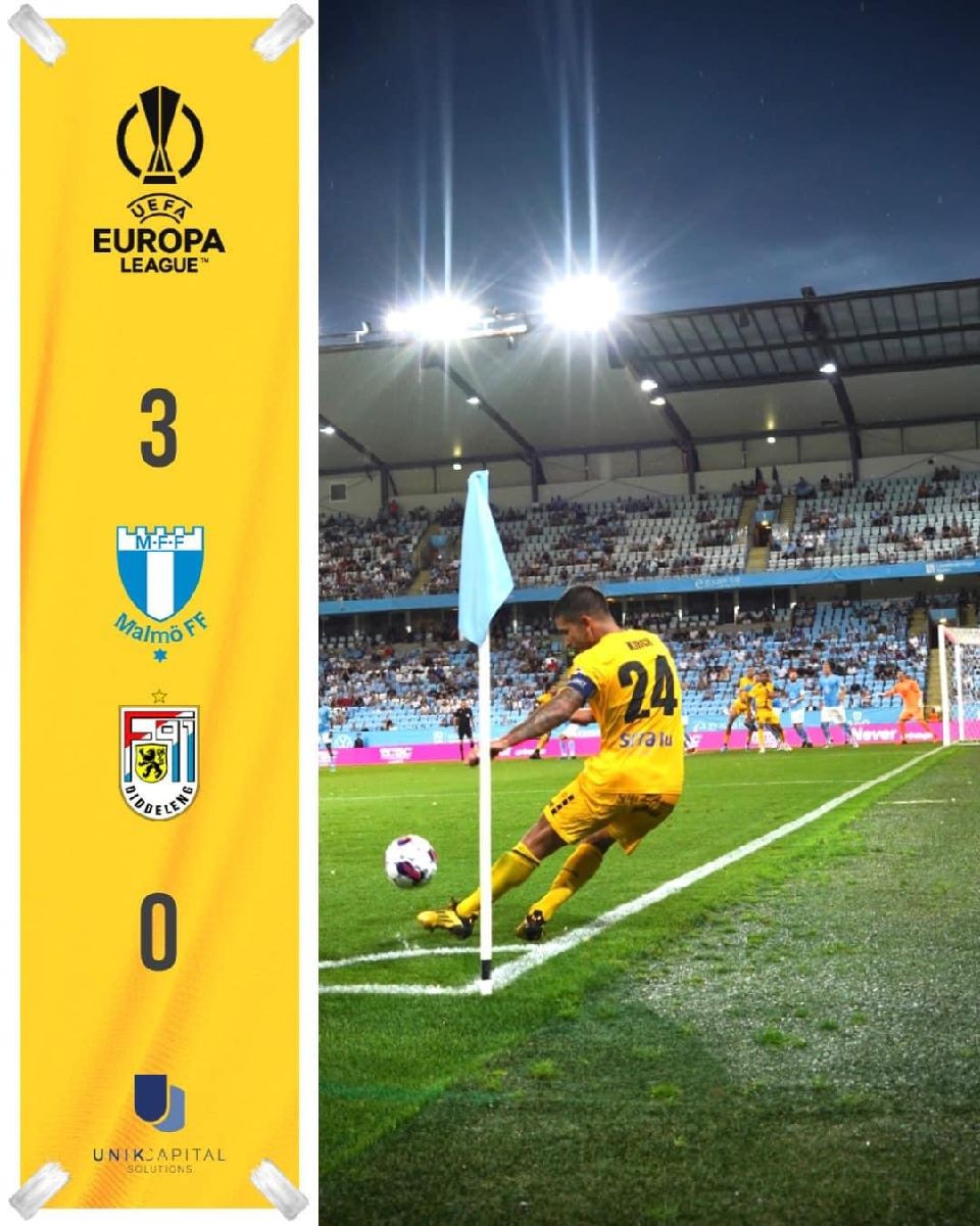 Malmö FF - F91 Diddeleng 3-0 (0-0) Malmö FF - F91 Diddeleng 3-0 (0-0)