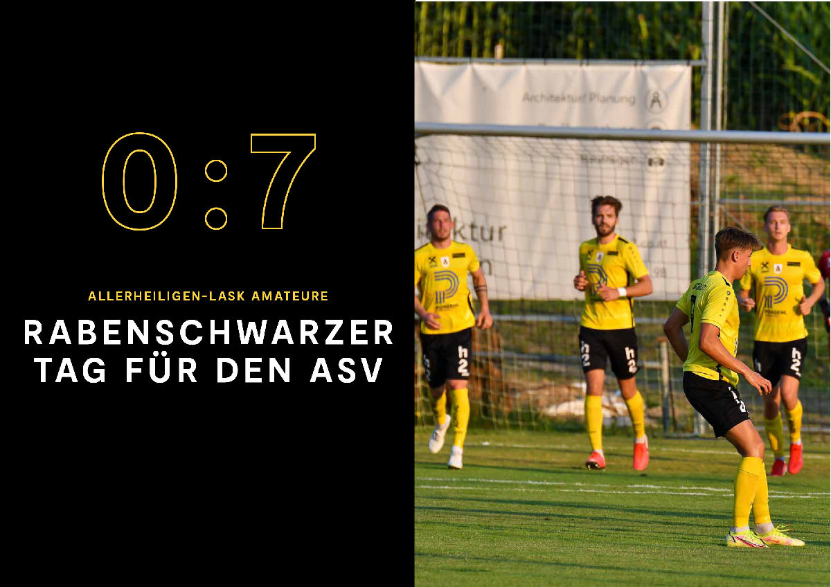 ASV gegen LASK Amateure auf verlorenem Posten ASV gegen LASK Amateure auf verlorenem Posten