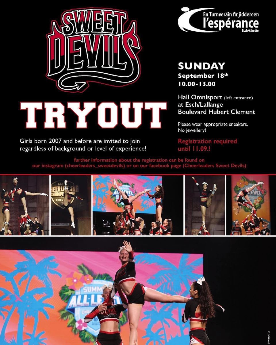 Sweet Devils Try Out