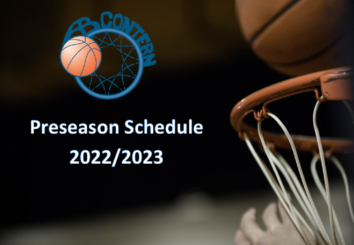 Preseason Schedule 2022/2023