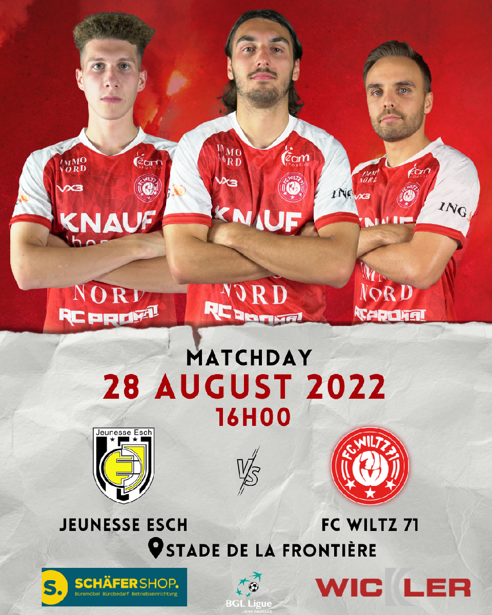 Jeunesse Esch vs. FC Wiltz 71