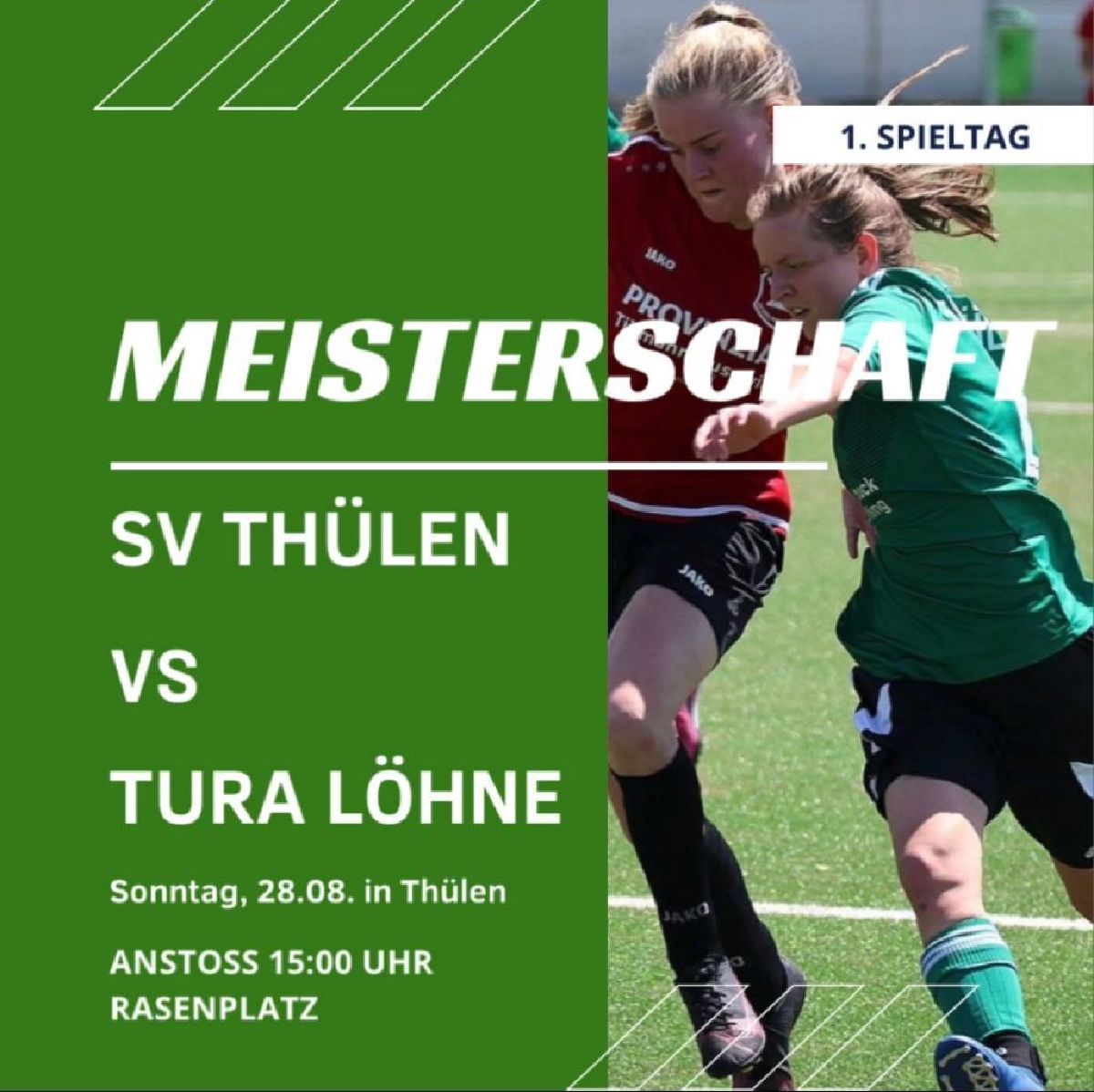 Auftaktspiel gegen TuRa Löhne am Scheid Auftaktspiel gegen TuRa Löhne am Scheid