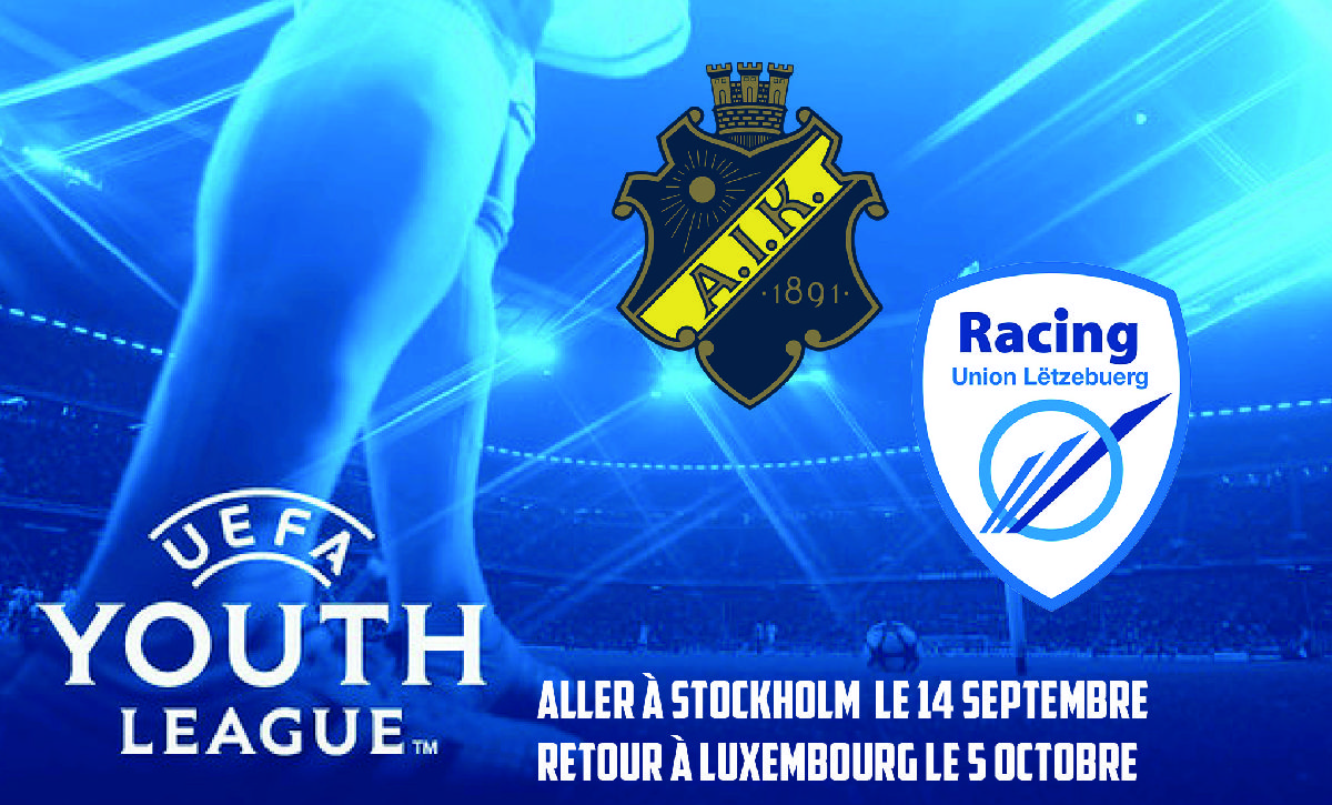 Youth League : ce sera l'AIK Stockholm pour les Juniors du Racing