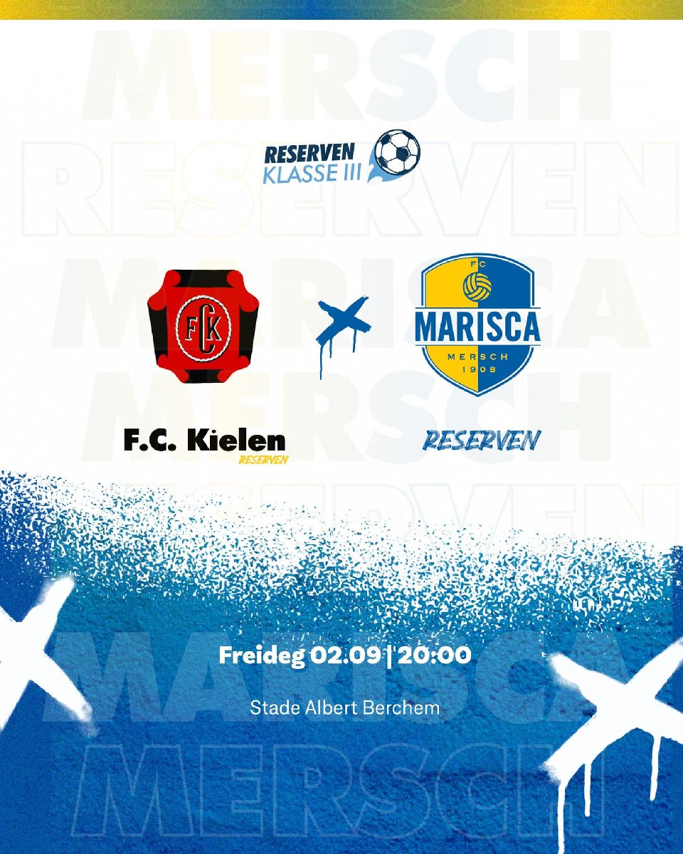 Seniors Réserves - Matchday
