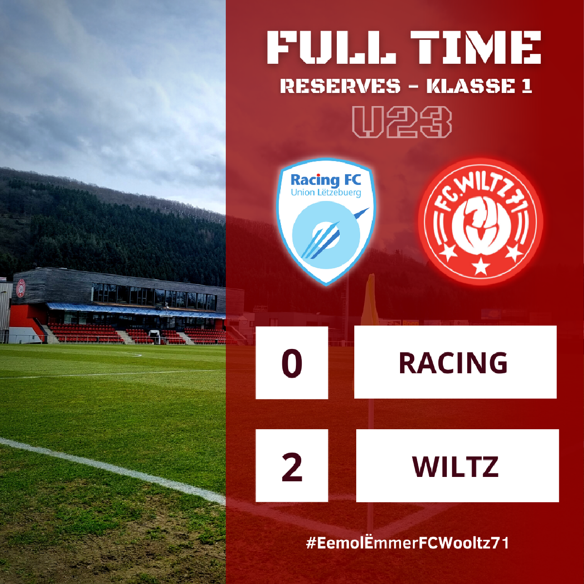 U23 gewinnt Auftaktspiel U23 gewinnt Auftaktspiel
