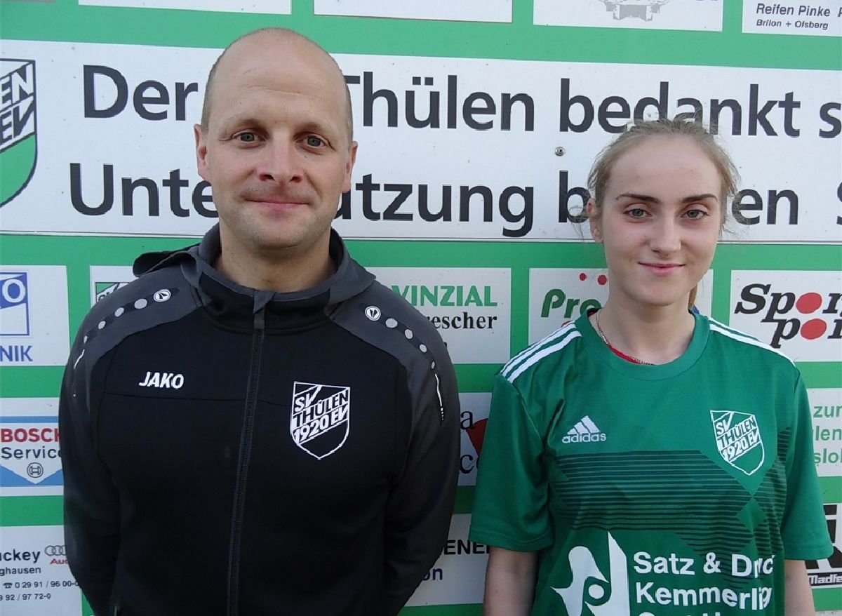 Weiterer Neuzugang für die Thülener Fußballdamen Weiterer Neuzugang für die Thülener Fußballdamen
