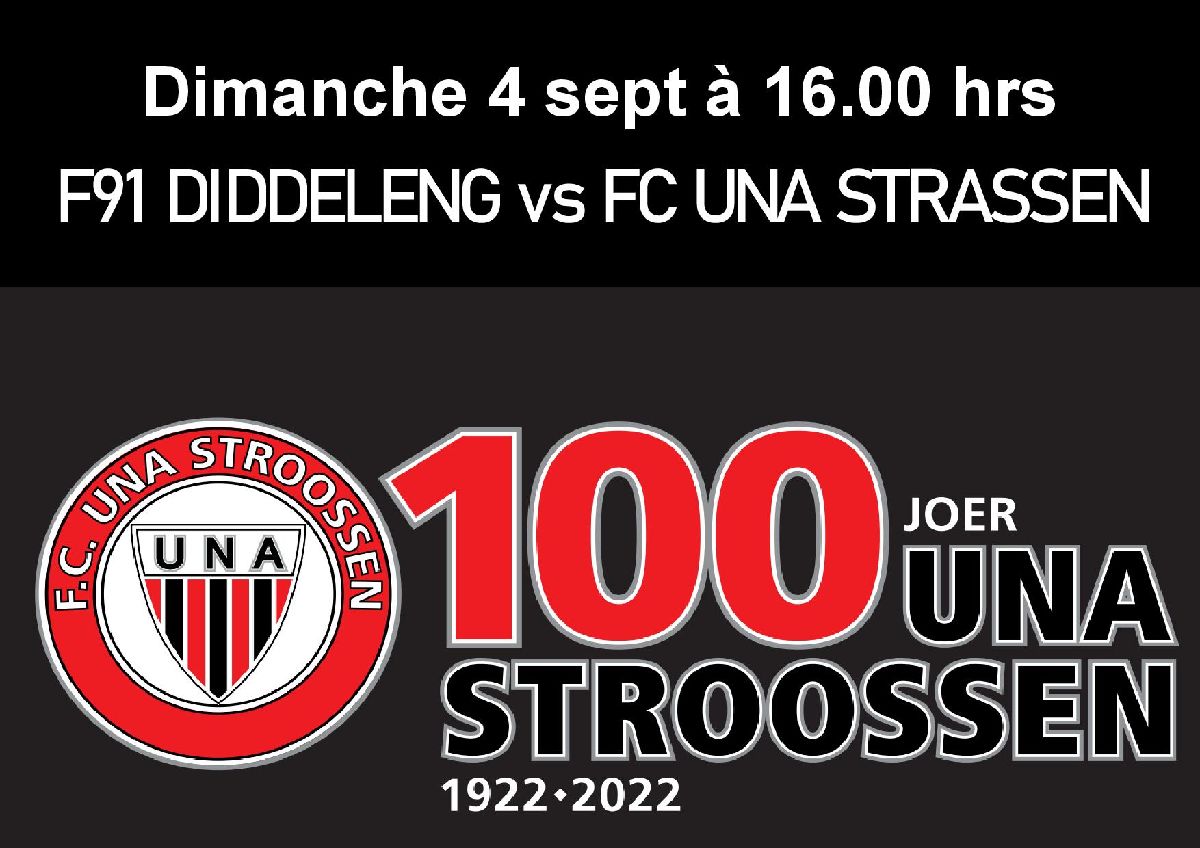 5. Spilldag BGL Ligue 2022-2023: UNA verléiert zu Diddeleng