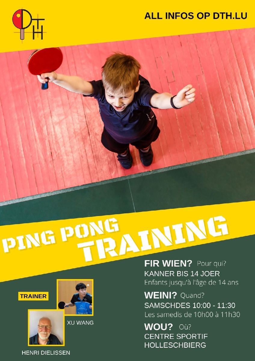 Schnuppertraining - entraînement de découverte