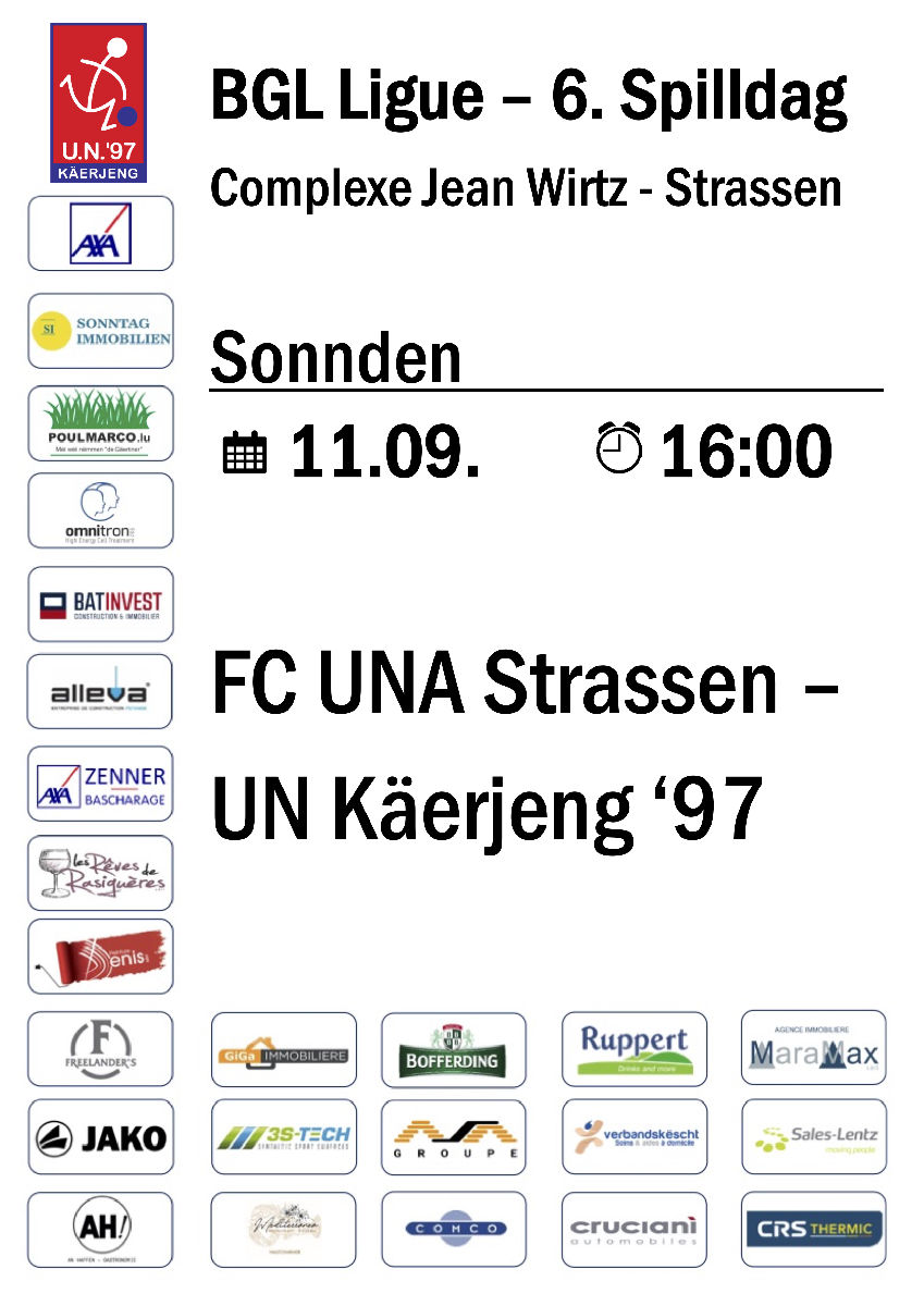 UNA Stroossen - UNK