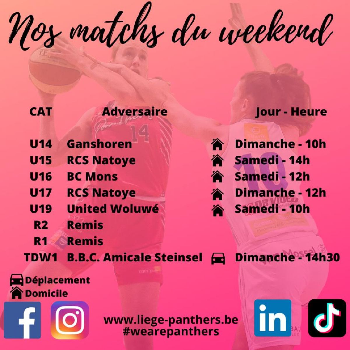 TOUS LES MARCHS DU WEEK-END