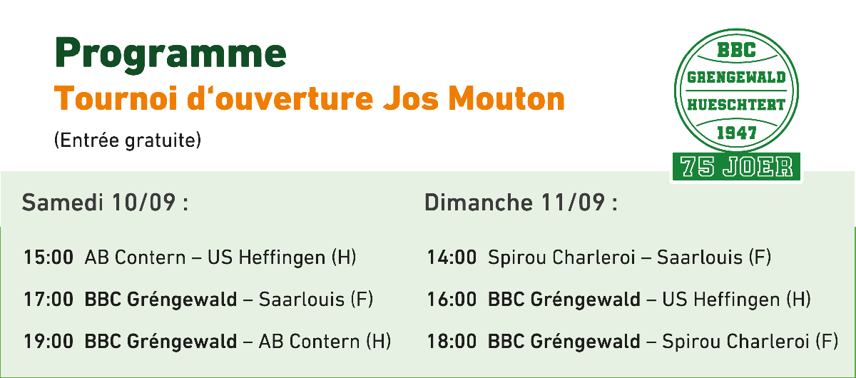 Tournoi Jos Mouton