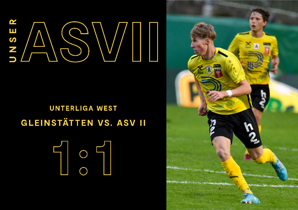 1:1-Punkteteilung gegen Gleinstätten