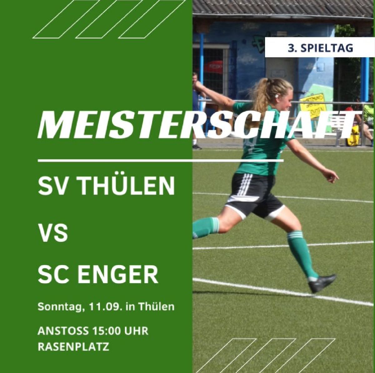 Aufsteiger SC Enger zu Gast am Scheid Aufsteiger SC Enger zu Gast am Scheid