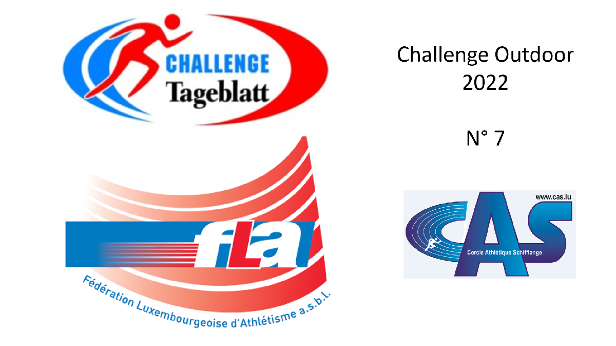 Résultats Challenge Tageblatt 7, CAS, + Challenge Triathlon U16 n°2