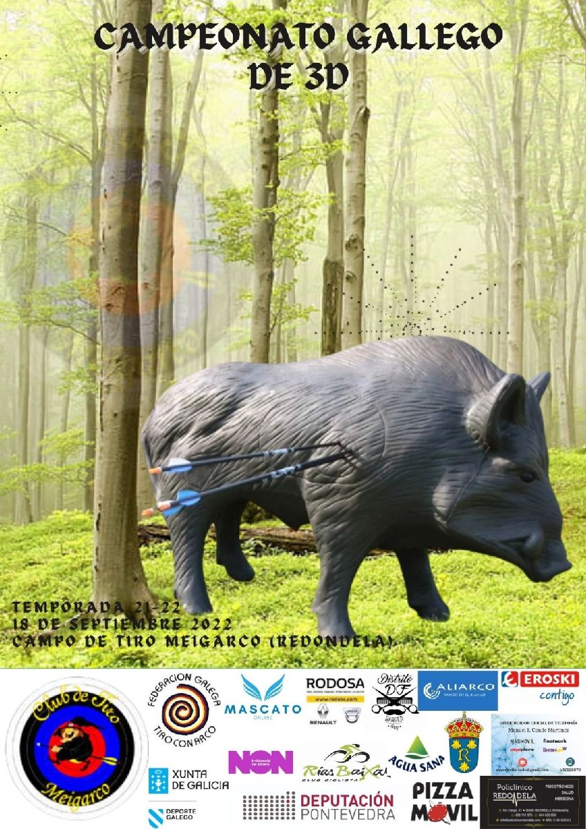 CAMPIONATO GALEGO 3D - Redondela 2022