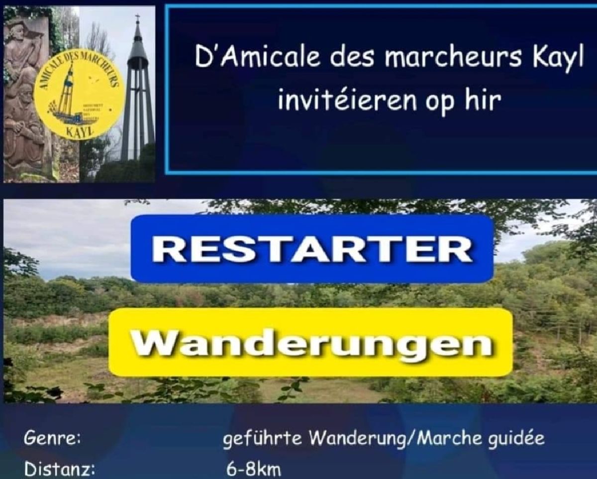 Restarter Wanderungen Oktober Restarter Wanderungen Oktober