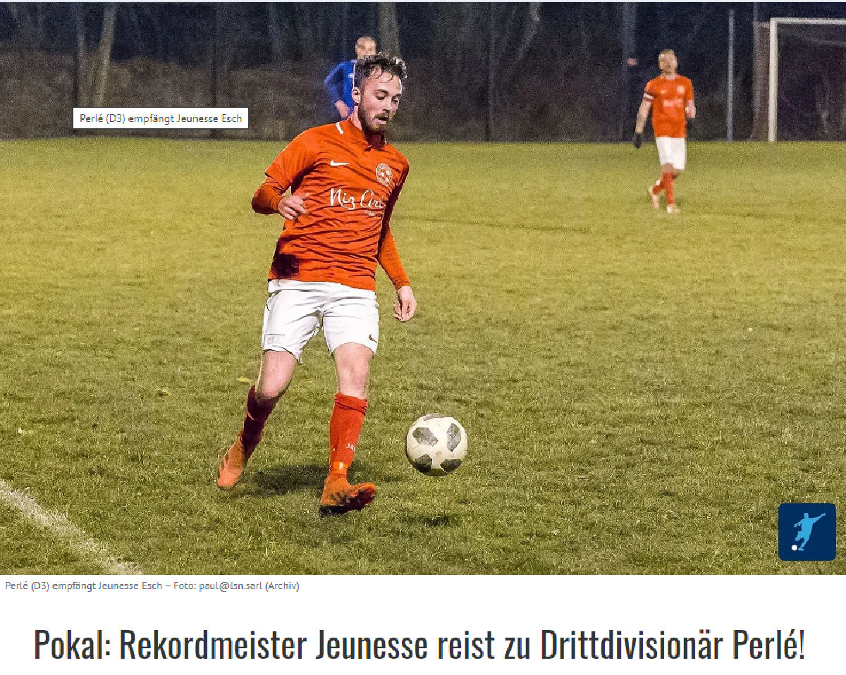 2.10.2022 Coupe de Luxembourg Fc Les Ardoisiers Perlé - As Jeunesse Esch